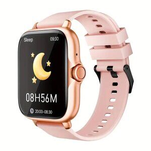 New Pink High-Quality Fitness Tracker Smart Watch ⌚️